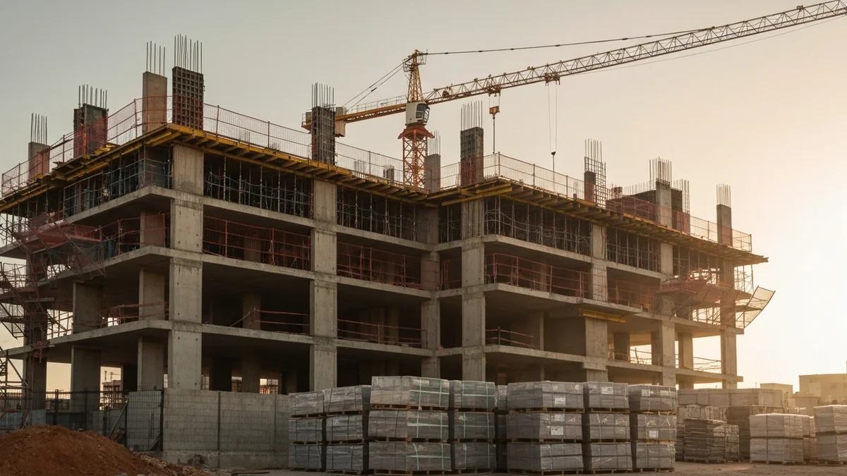 Gráfico de análise financeira com curva de custos e receitas em intersecção